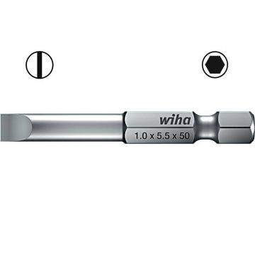 WIHA Professional Bit 1/4" E6,3 Sleufkop 7040Z 6,5x70