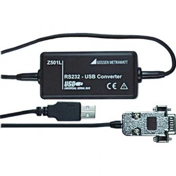 Gossen Metrawatt Z501L RS232-USB Interface adapter