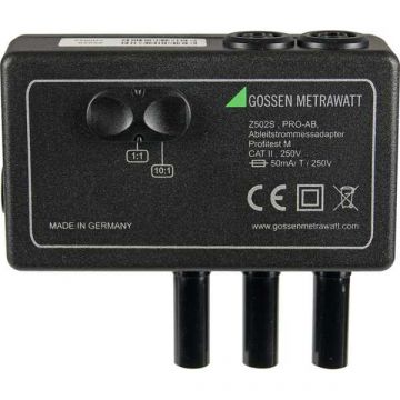 Gossen Metrawatt Z502S PRO AB Lekstroom adapter