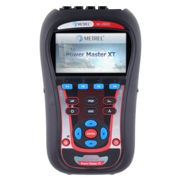 Metrel MI2893 Klasse A Power Quality analyzer incl. mini stroomsensoren en koffer