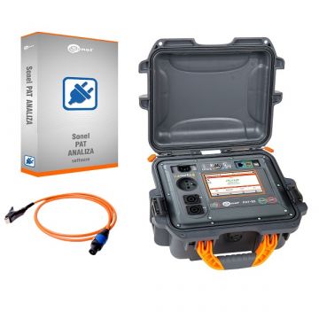 Sonel PAT-85 WMNLPAT85-KIT Draagbare apparatentester, aktiekit: software, koffer, meetsnoeren