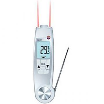 Testo 104IR Thermomètre à bascule