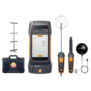 Testo 400 kit de confort avec trépied