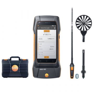 Testo 400 ensemble de débit avec sonde à fil chaud