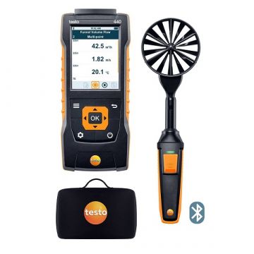 Testo 440 Ensemble hélice de 100 mm avec Bluetooth®