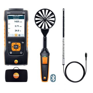 Testo 440 CombiSet de débit 1 avec Bluetooth®