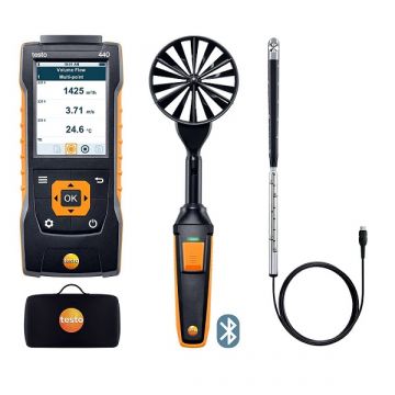 Testo 440 CombiSet de débit 2 avec Bluetooth®