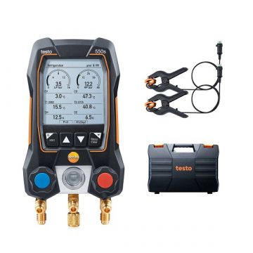 Testo 550s Basis set - Slimme digitale manifold meter