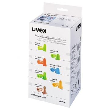 UVEX com4-fit 2112-023 recharge pour 300 paires de bouchons d'oreille